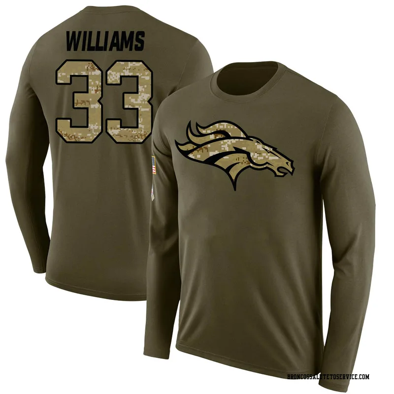 Javonte Williams Men's Long Sleeve T-Shirt 3601, Denver Football Men's  Long Sleeve T-Shirt